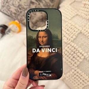 Casetify X Louvre iPhone 15 pro phone case Mona Lisa